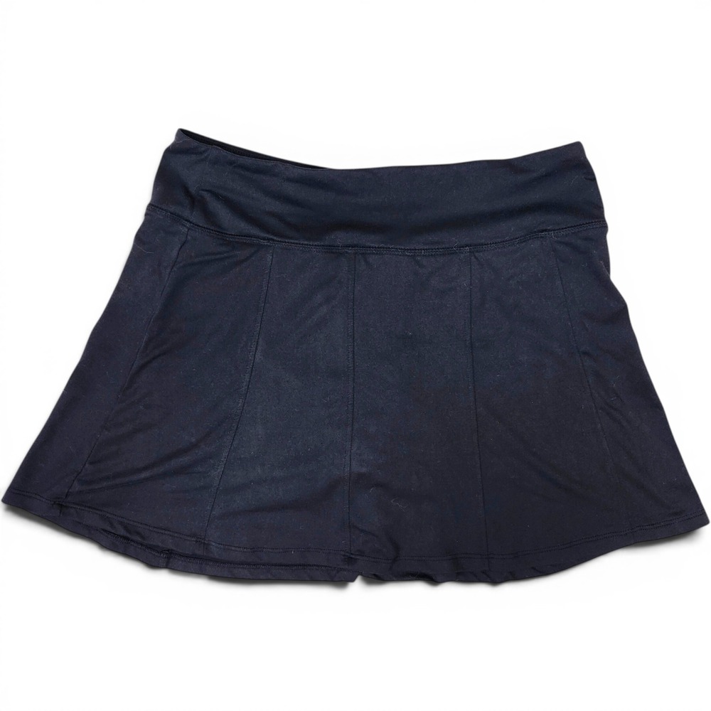 Black Athletic Skort Tennis Golf Skirt Shorts Balance Collection Athleisure S